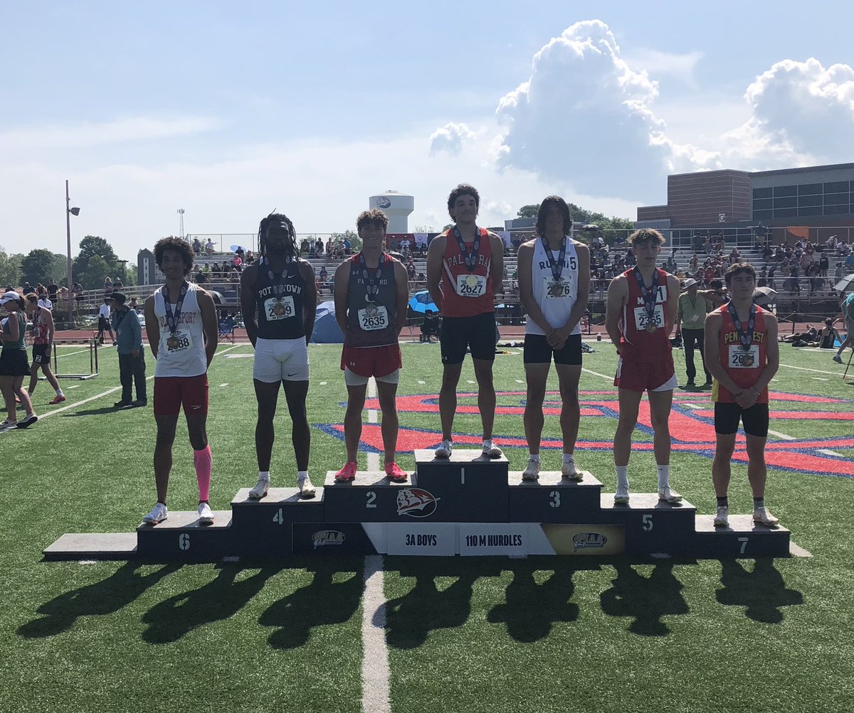 PIAA (@piaasports) on Twitter photo 2️⃣0️⃣2️⃣4️⃣ PIAA Track & Field
Boys 110 Meter Hurdles AAA Champion
Tyler Burgess, Palmyra
13.74
#PIAATRACK 2️⃣0️⃣2️⃣4️⃣ PIAA Track & Field
Boys 110 Meter Hurdles AAA Champion
Tyler Burgess, Palmyra
13.74
#PIAATRACK