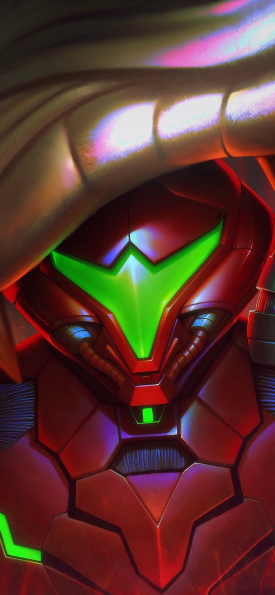 Danderfull_'s tweet photo. This as a WhatsApp background is doing great things for me! 🔥🤯 hope you find it appealing too! Have an amazing day! 💯 #samus #metroidread https://t.co/XZXUpLgnrt
