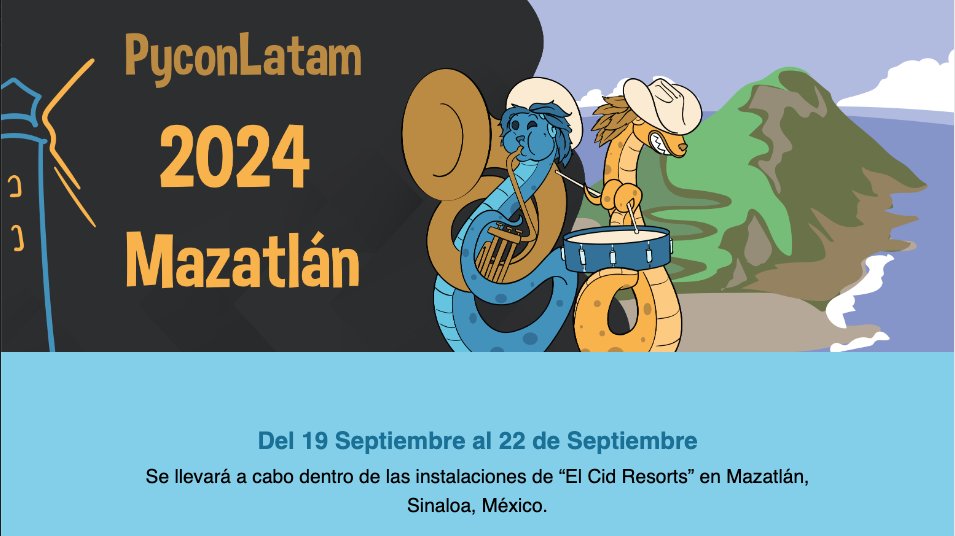 📢La convocatoria de envío de propuestas para #PyConLatam24 ya está abierta.🎉

No pierdas la oportunidad de ser ponente en La conferencia de las personas desarrolladoras de #Python de toda Latinoamérica? 

¡Envía tu propuesta! 👇
papercall.io/pyconlatam24

#Python 🐍
#PyCon
#Latam
