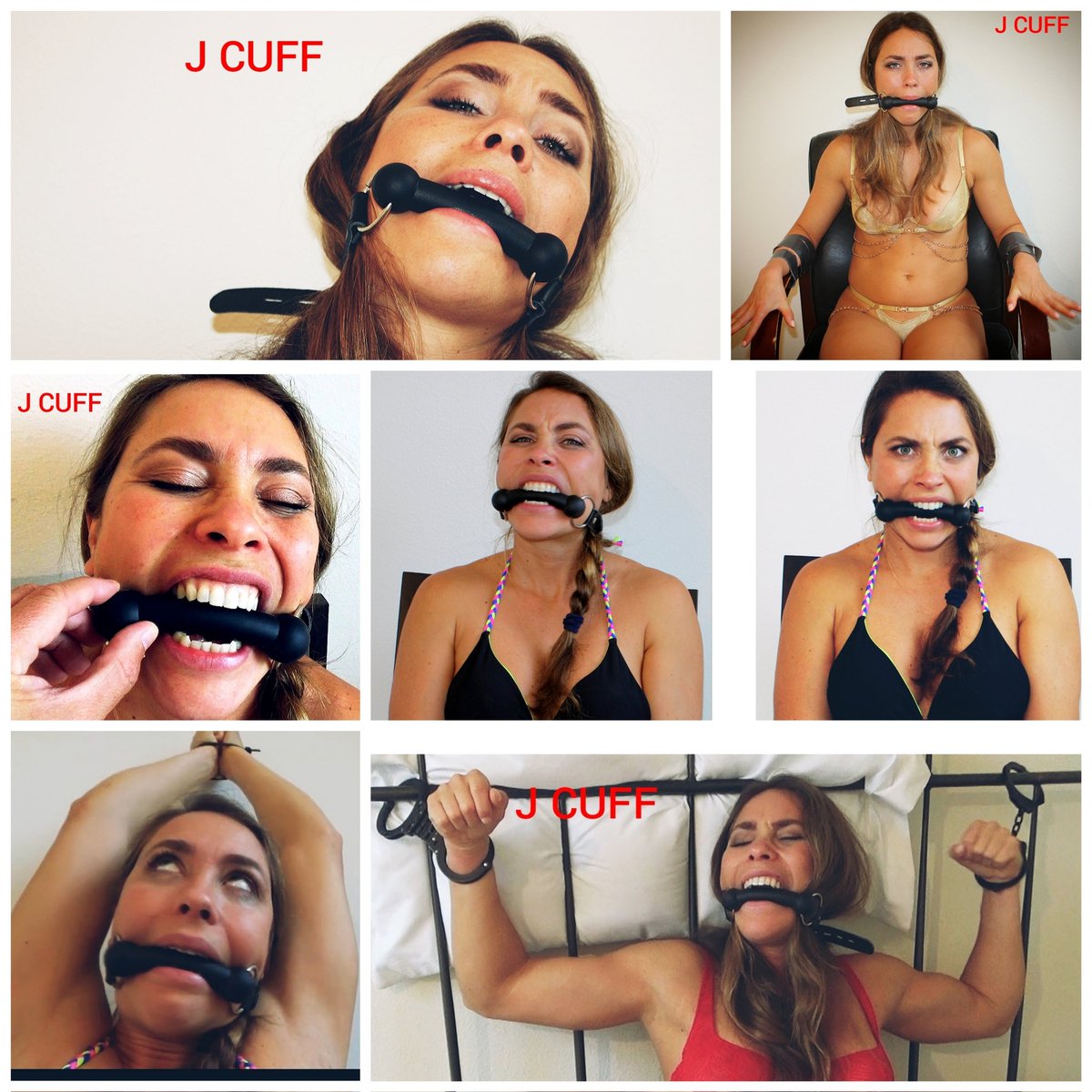 JCuff10's tweet photo. (Mouth) Fill your long weekend with #DiD .. #bondage #DiD #damselindistress #gagged #ballgag #ballgagged #hogcuff #hogcuffed #hogtie #hogtied #tapegag #ducttape #cuffed #cuffs Olivia, Anastasia, Sabrina, Jade @ https://t.co/hywZ0TkKcV https://t.co/zT5RvHr6aU