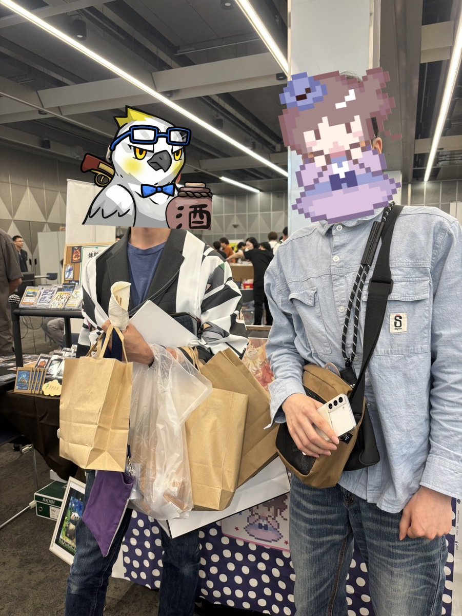 にんケット初出展、想像以上に楽しかったです！
皆さんにお会いできて良かった✨
さとーはやとのブースにきてくれた方もありがとうございます！！
イケハヤさんとツーショットできて驚いています(泣)
#にんケット2024