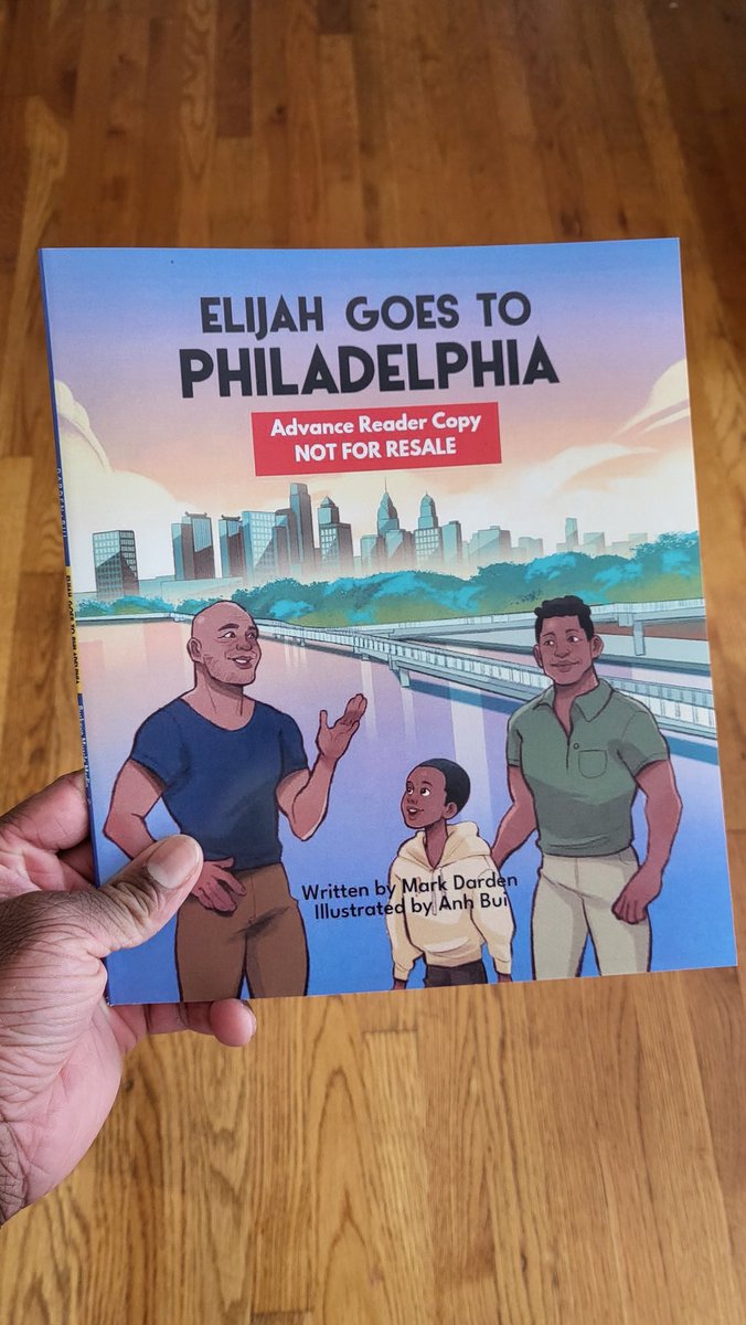 buckeyemuscle's tweet photo. I got the first proof of Elijah Goes to Philadelphia yesterday. It's always an exciting feeling to see your creativity and vision on paper and hold it in your hands.

A few minor adjustments here and there, and this book will be completed. Fall 2024 is in sight. https://t.co/RVrJFgM1yK
