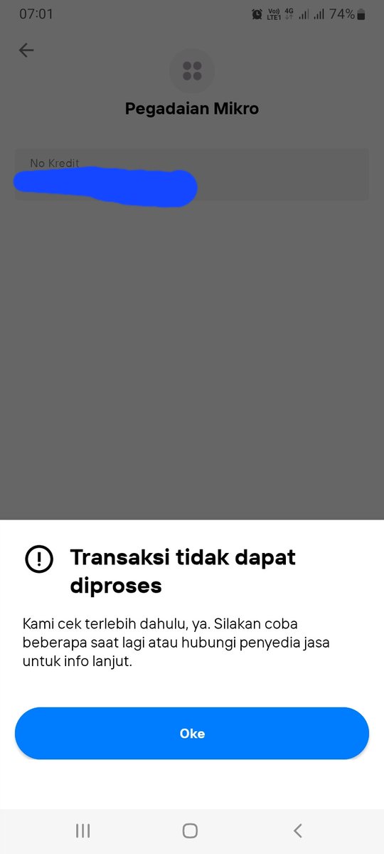 rizkylbs_'s tweet photo. @Pegadaian min ini kok saya ga bisa bayar di mandiri ya? https://t.co/KPBQMMn5bx