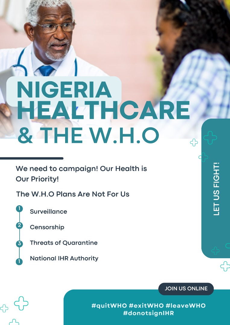 Doctorshea85856's tweet image. Deep occket private organisations and the W.H.O are hob-nobbing leaving the core needs of the ordinary citizens of its Member States unattended to.
We need to STOP W.H.O now!
We need to #quitwho now
#ExitWHO 
#leaveWHO
#StopTheWHO