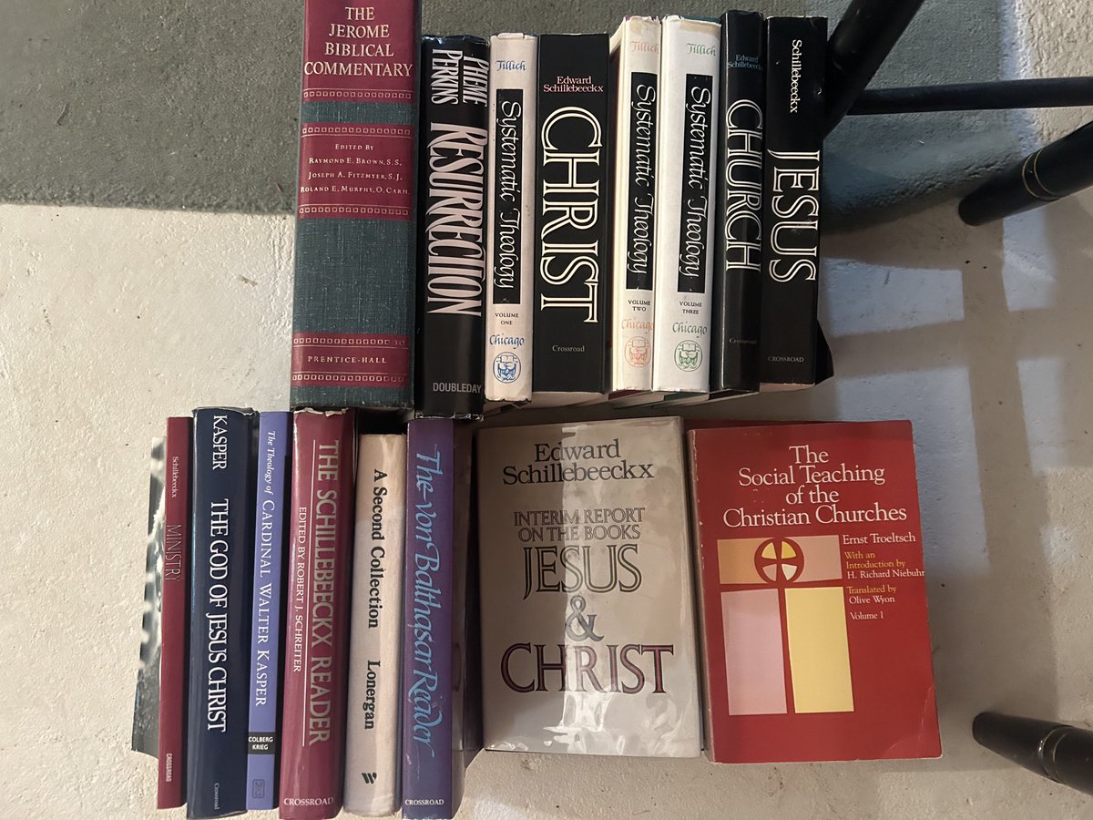 #Theology students in NY/Westchester. Time to pass along my theological library. In Tarrytown NY. Lots to go to a good home.