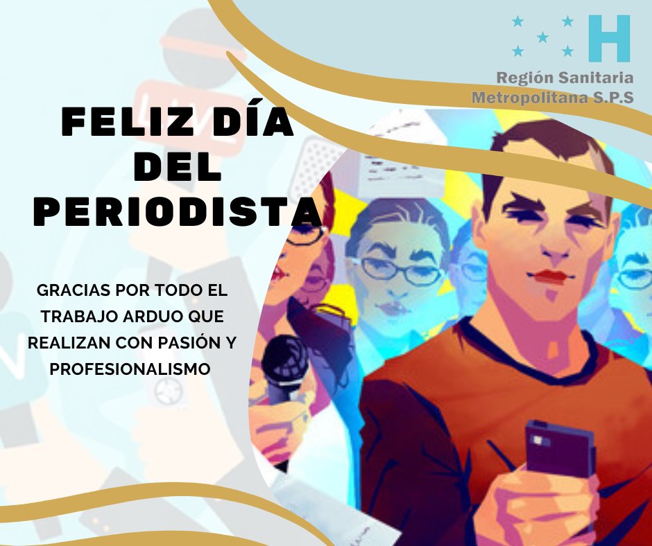 RegionMetroSPS's tweet photo. #DiaPeriodista

Feliz del periodista gracias por el apoyo a nuestra institución.

Trabajando con transparencia por un sistema de salud
#XiomaraSiCumple https://t.co/MVEZZJVsIr