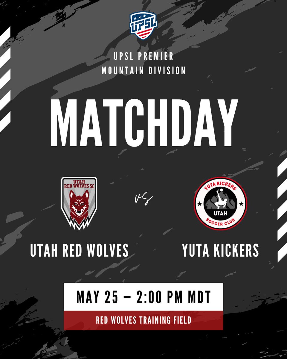 UTRedWolvesSC's tweet image. Kickin&apos; it with the Kickers today! At The Den!

Up The Wolves 🐺 ⚽️

#RedWolves #PathToPro #Academy #UPSL #utahredwolves #DaleRedWolves #DefendTheDen #everygamecounts #PackTheDen