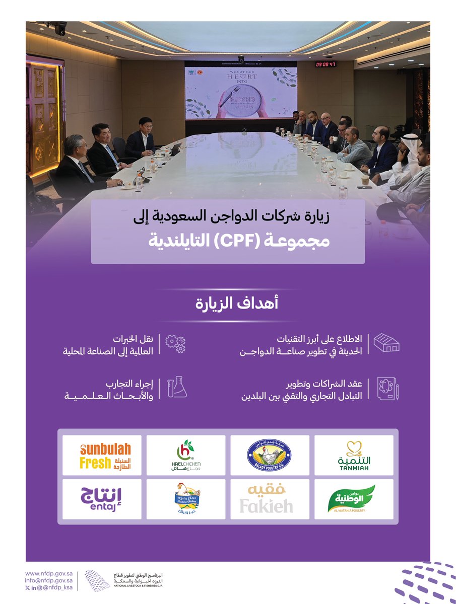 البرنامج الوطني للثروة الحيوانية والسمكية tweet media