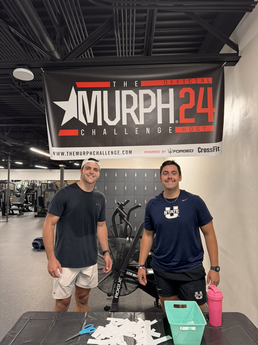 _jacob_garcia__'s tweet photo. Murph 24 done!! Proud of @bryson_barnes10 and all the athletes who crushed it! https://t.co/6nDBzFYPUi