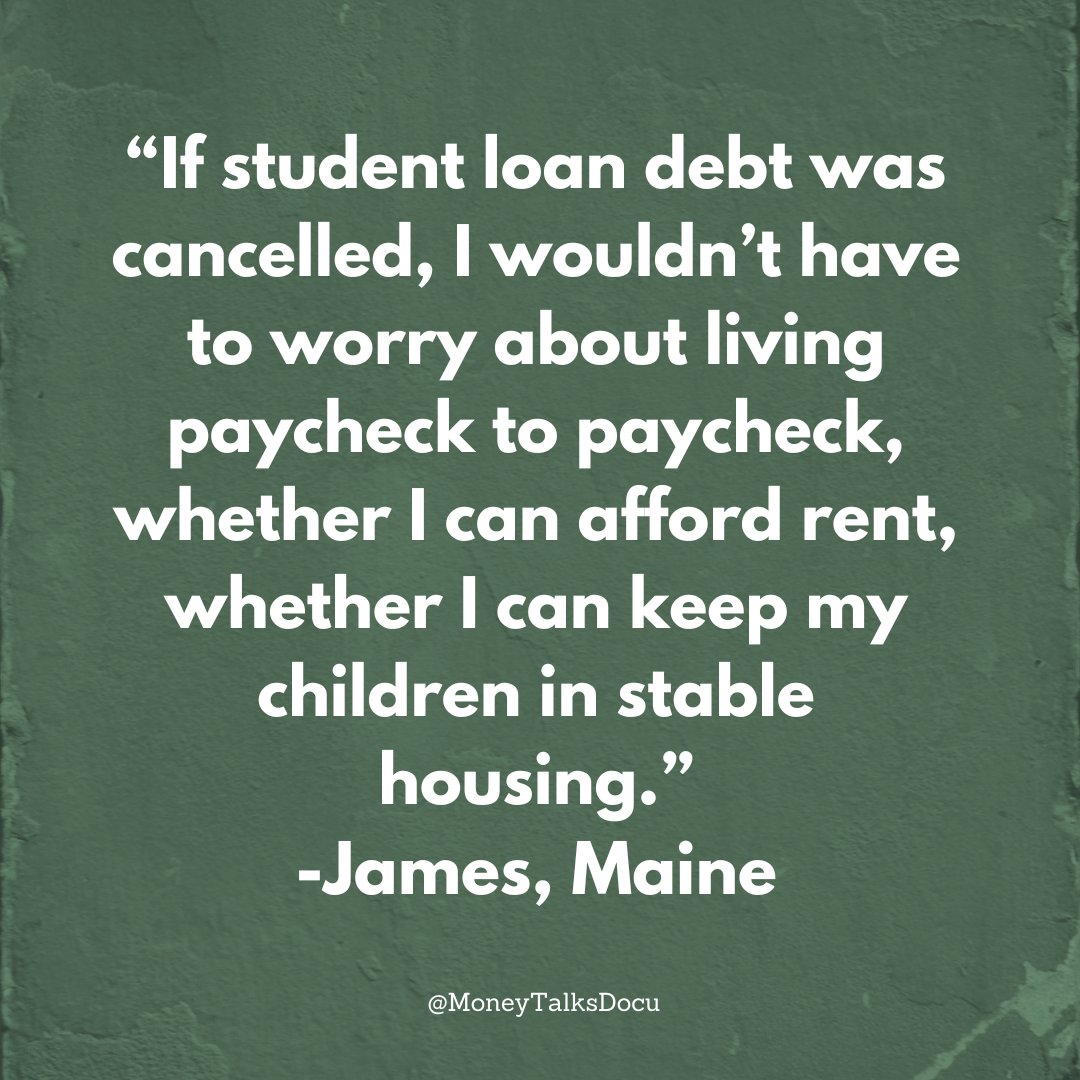 Share your experience with student loan debt in a comment below or in our documentary's student loan questionnaire at s.surveyplanet.com/83hnymhy #cancelstudentloans #cancelstudentdebt #college #education #graduation #classof2024 #collegegrad