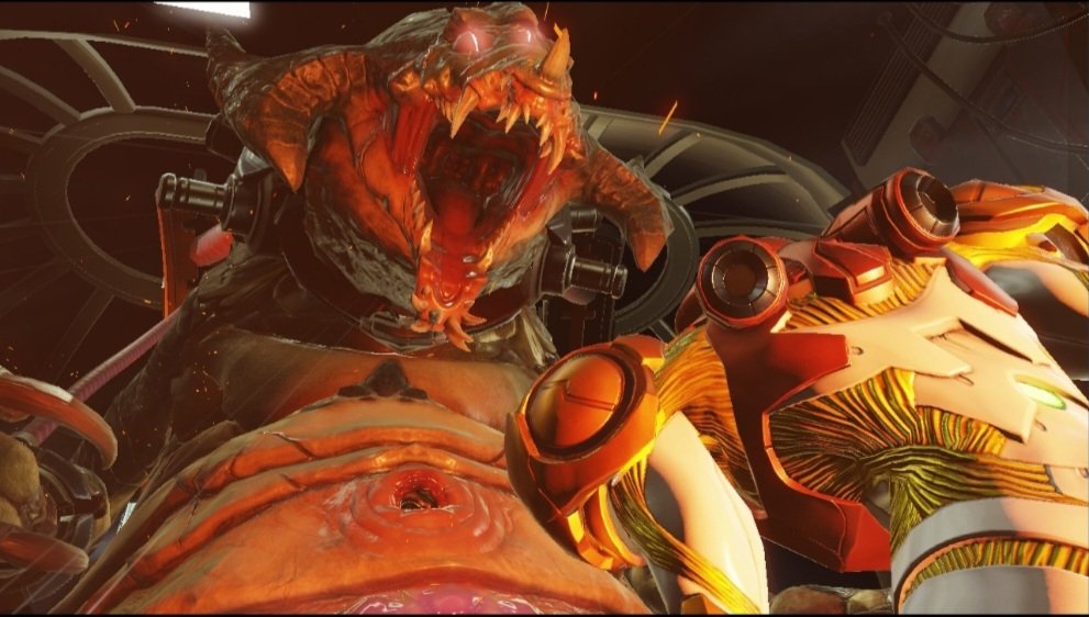 Digitalartist79's tweet image. Finished #kraid and #samus @Nintendo @NintendoAmerica @sketchbookapp #digitalart #digitalpainting