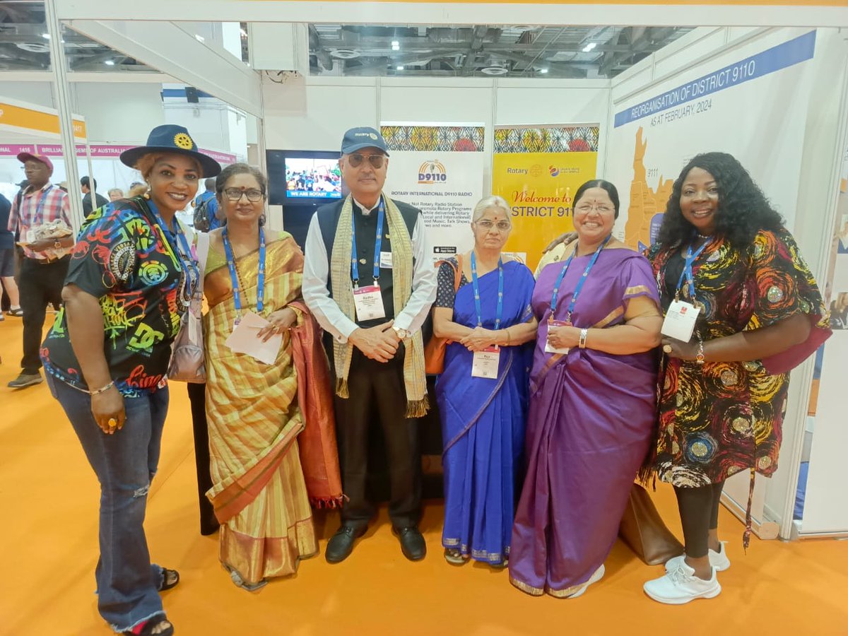 d9110GRR's tweet photo. Rotary District 9110 Radio Develops Daily Roster for effective coverage of RI Convention https://t.co/Pc7UYYdnPA