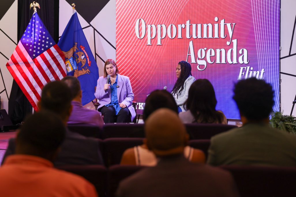 Great afternoon yesterday in Flint discussing our Opportunity Agenda. This agenda is the direct result of something I’ve been hearing across Michigan for over a year: the need for a clear agenda in Washington focused on opportunities for people, businesses, and infrastructure in