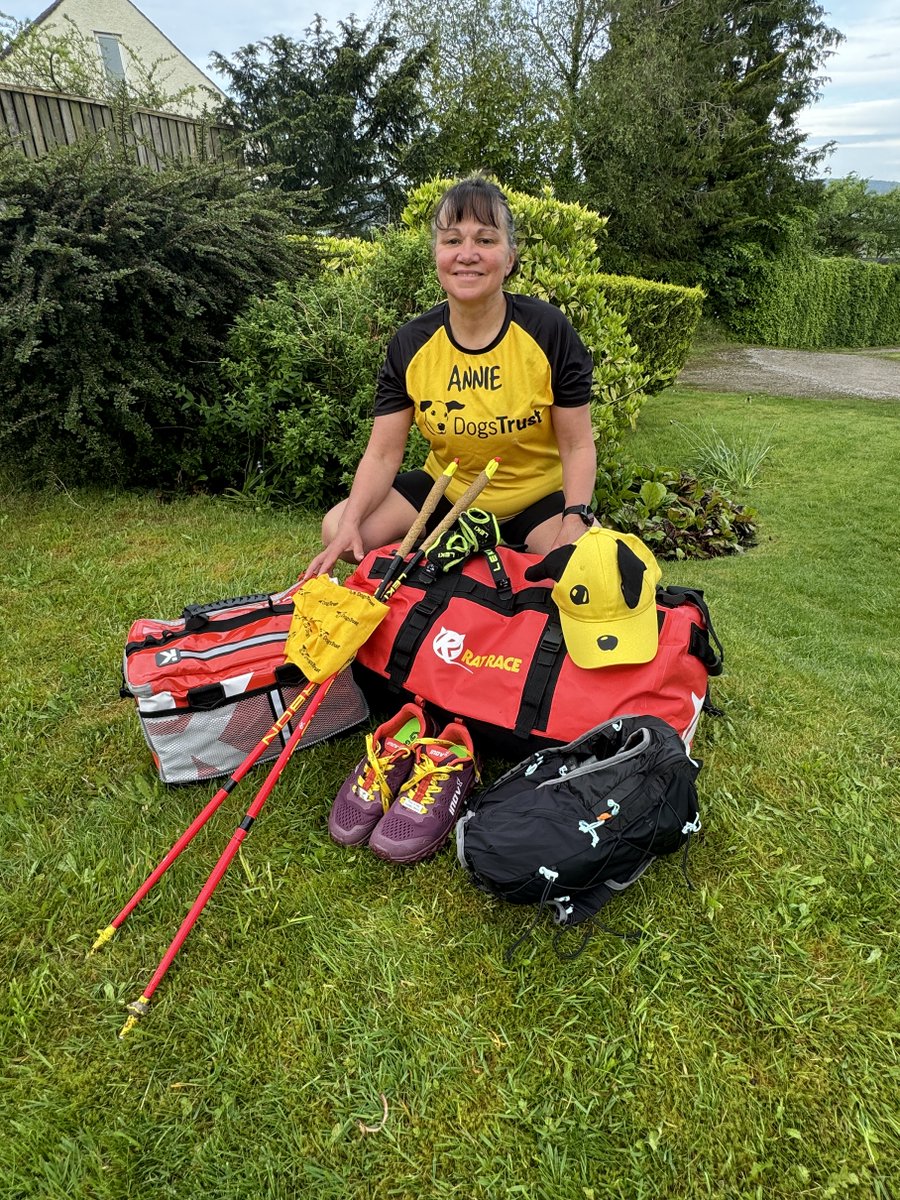 Amazing sup-paw-ter Annie is taking on an epic 1000 mile run from Lands End to John O'Groats, to raise £10,000 for our dogs 🎉 Join us in wishing Annie all the best on her adventure 🐶 You can support Annie's fundraising and keep up with her journey here: justgiving.com/page/annie-run…