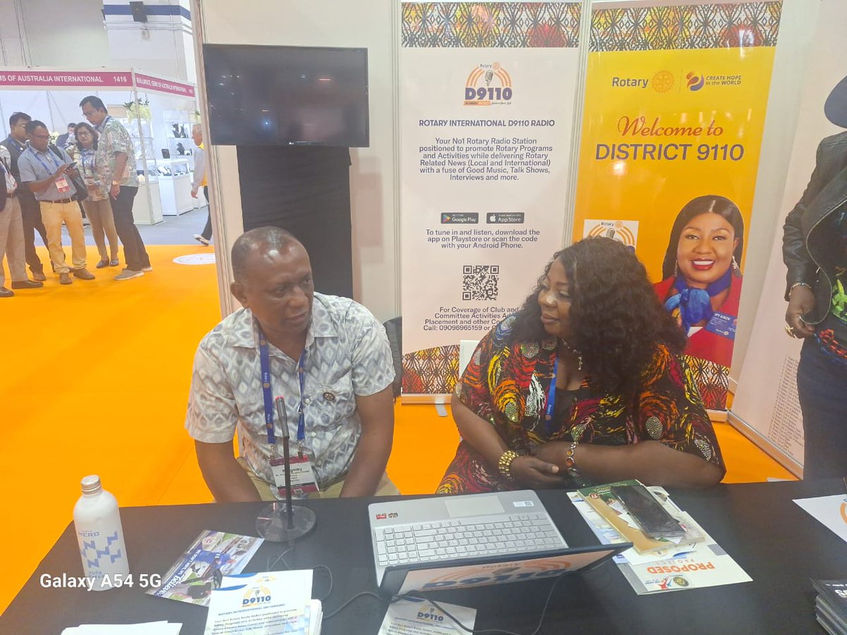 d9110GRR's tweet photo. Rotary District 9110 Radio Develops Daily Roster for effective coverage of RI Convention 

Rotary International District 9110 has developed daily roster for effective coverage of all activities at the ongoing RI Convention, Singapore 2024 which is scheduled to hold for five days https://t.co/964LZSQFHV