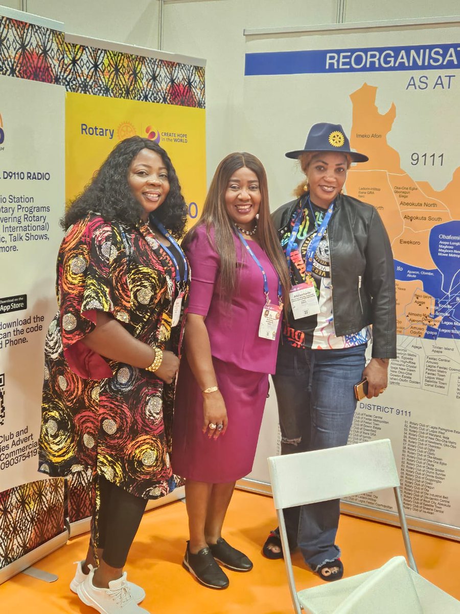 d9110GRR's tweet photo. Rotary District 9110 Radio Develops Daily Roster for effective coverage of RI Convention 

Rotary International District 9110 has developed daily roster for effective coverage of all activities at the ongoing RI Convention, Singapore 2024 which is scheduled to hold for five days https://t.co/964LZSQFHV