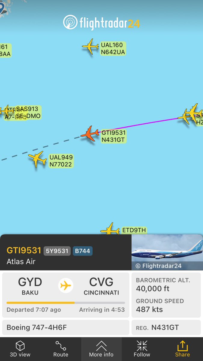 Flight 5Y9531 from Baku to Cincinnati fr24.com/GTI9531/355f93… ex.4K-BCV