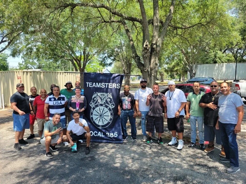 IMPERIAL DADE WORKERS IN FLORIDA JOIN TEAMSTERS Drivers at Imperial Dade have voted overwhelmingly, by a more than 4-1 margin, to join Teamsters Local 385 in Orlando. The Florida workers are seeking higher wages, an end to favoritism, retirement security, job protections, and