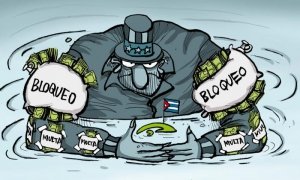 #EEUU le impone a #Cuba un bloqueo q provoca la escasez de suministros básicos, como alimentos, medicinas y combustible.  Esta política fue recrudecida por la administración Trump y es mantenida por el actual gobierno de Biden, afectando duramente a las familias cubanas. #Cuba