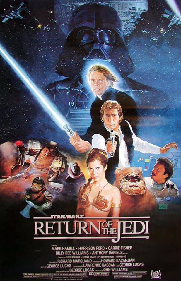 May 25th saw the releases of both ‘Star Wars’ (1977) and ‘Return Of The Jedi’ (1983)