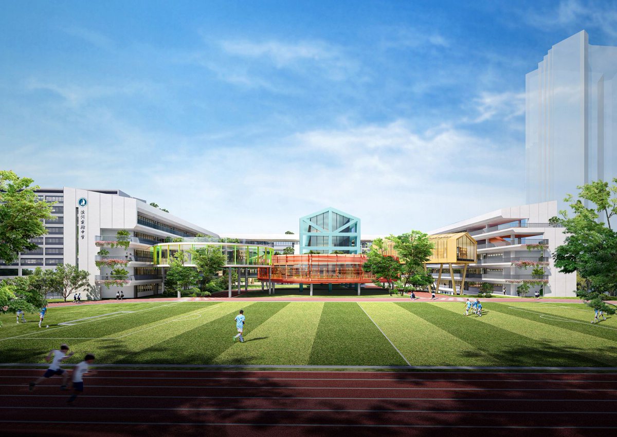 aasarchitecture's tweet photo. BEST of the WEEK: Shenzhen Chuanbu Street Experimental School by Aedas
#architecture #schhol #project @aedas_architects https://t.co/LDAJclXPkt https://t.co/a5RHYgINlF