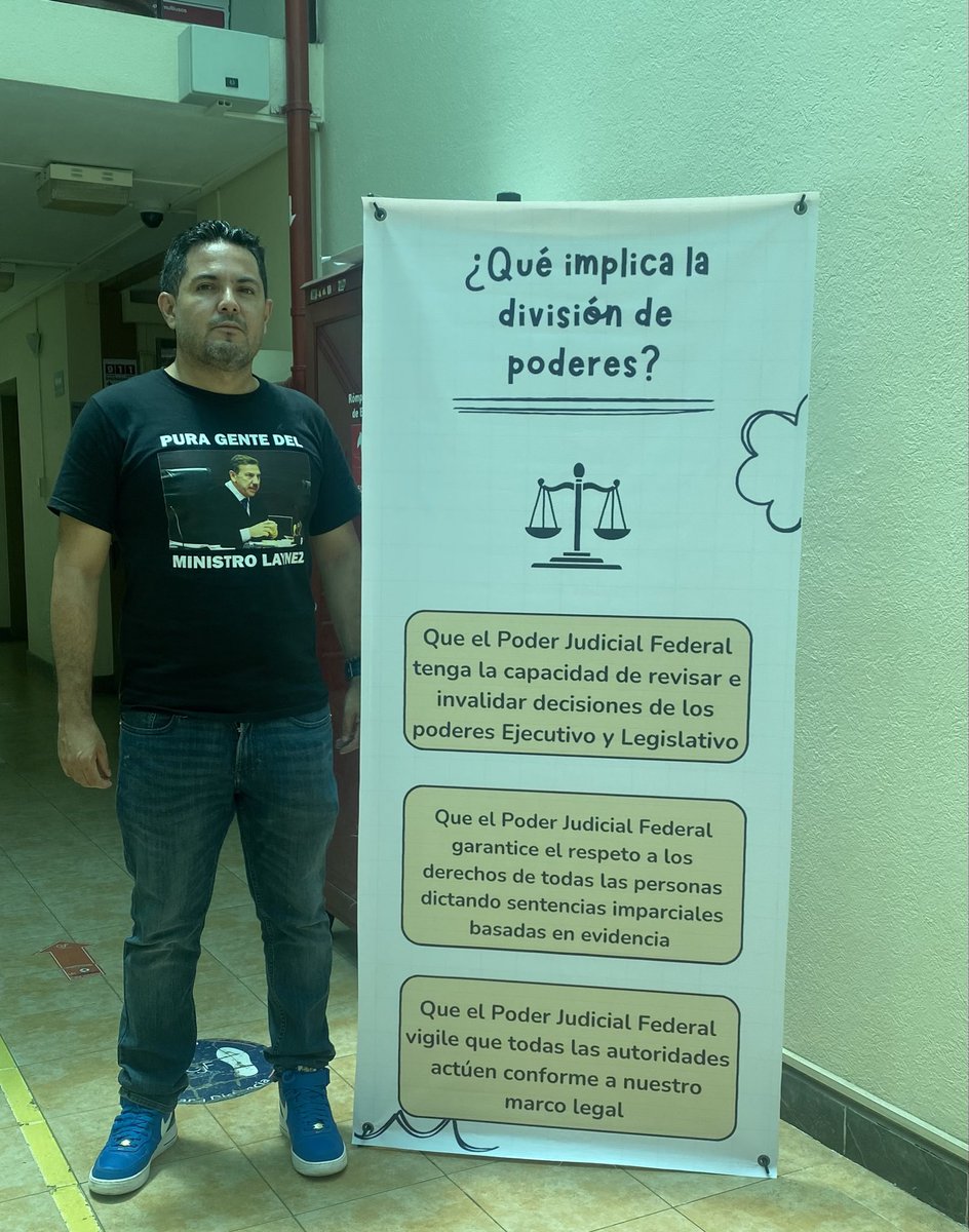 CarlosArteagaTo's tweet image. División de poderes. #PoderJudicialContrapesoNacional
#TodosSomosPoderJudicial
#IndependenciaJudicial
#LaJusticiaNoSeToca