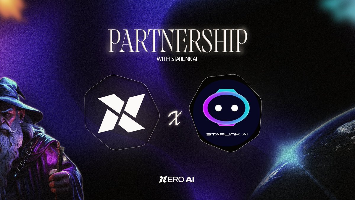 Digital_Diary1's tweet image. ⭐ @Xeroai_erc please to announce its partnership with @Starlinkai1 

⭐ #StarlinkAI is the best wallet for DeFi, built on iOS and Android. Users can create a custom wallet according to what you want, that allows you to send, receive, trade and buy crypto assets.

🔽VISIT…