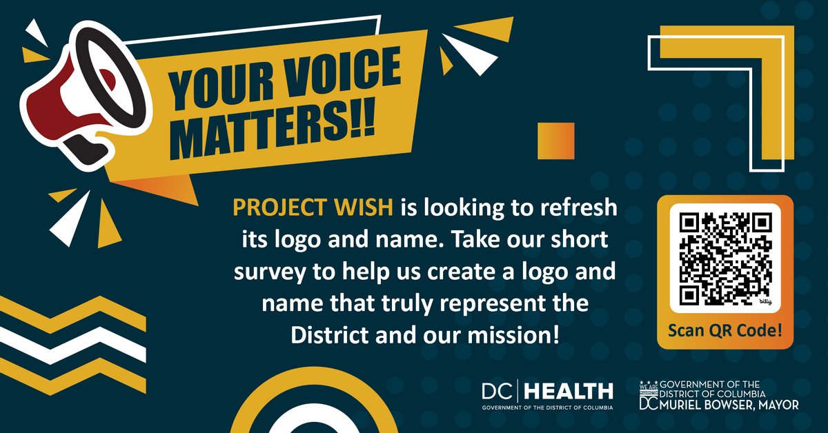 Exciting news! Project WISH is getting a makeover, and we want YOU to be a part of it. Take our survey to help us shape the future of our program: bit.ly/4bH8m89