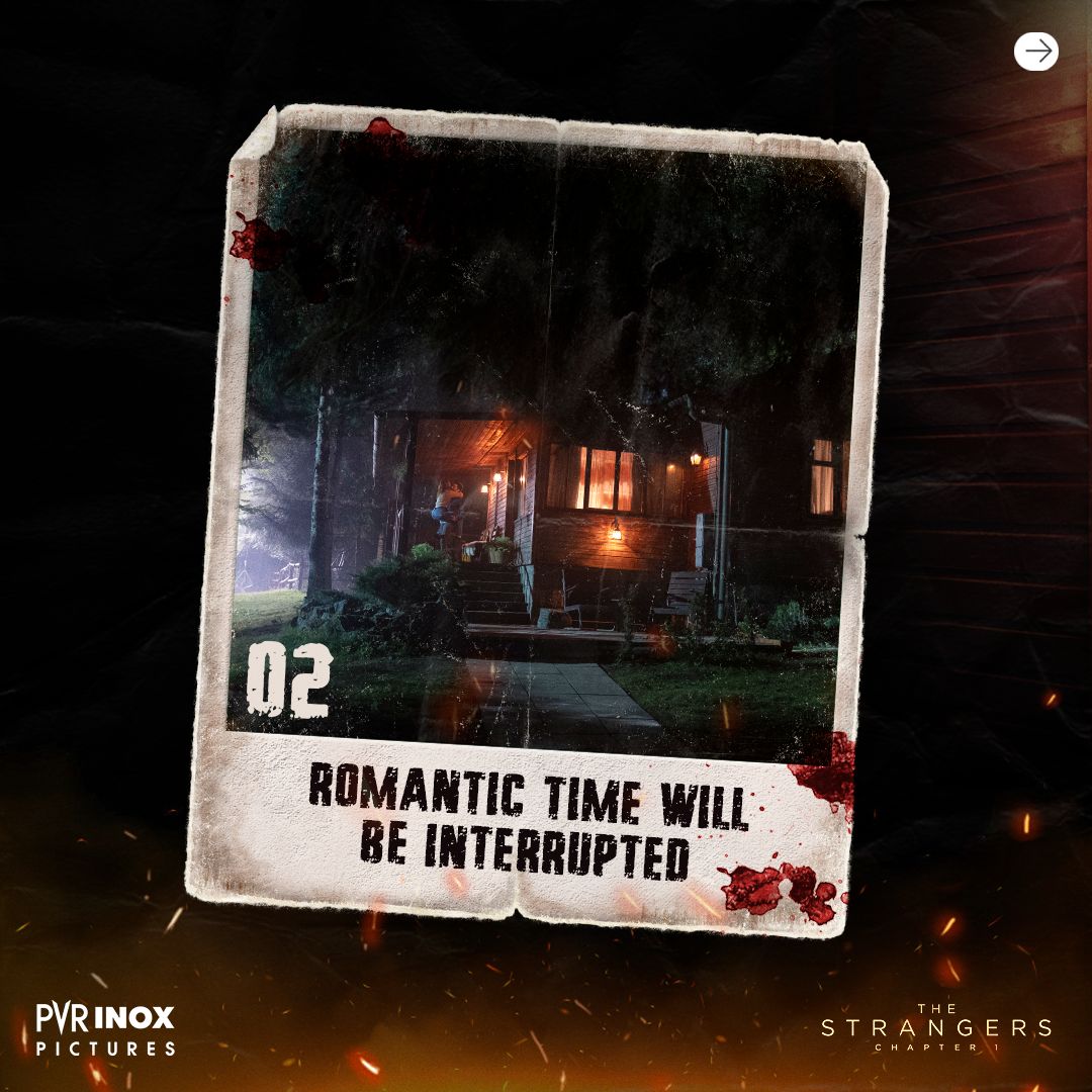 PicturesPVR's tweet photo. Wondering what sets a slasher film apart? Here are a few points to help you spot a slasher movie like a pro ๐ช๐ฌ
#TheStrangers: Chapter 1 releasing in cinemas on May 31!
.
.
.
#StrangersChapter1 #MadelainePetsch #FroyGutierrez #GabrielBasso #RachelShenton #PVRINOXPictures https://t.co/kiwC7bYQT9