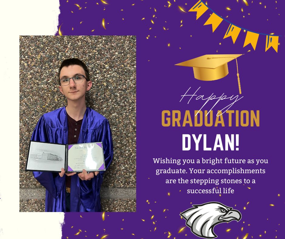 WeelborgChevy's tweet photo. Congratulations Dylan! 
Wishing you a bright future as you graduate. Your accomplishments are the stepping stones to a successful life.
#WeelborgChevroletofNewUlm #Congratulations #CongratsGrad #Graduation #2024Graduate #2024Graduation #WayToGo https://t.co/CxPOW3UMJ4