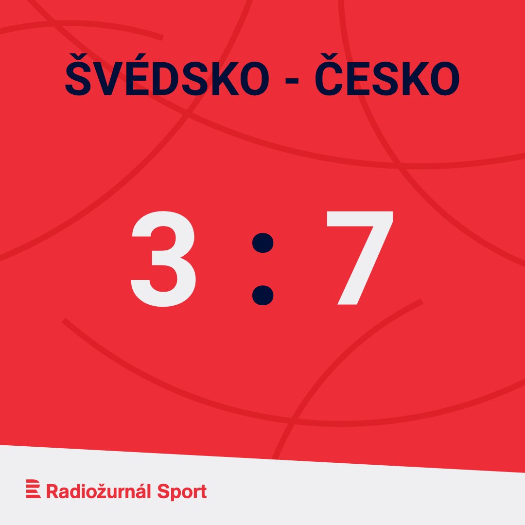 Češi si zahrají o zlato! 🏒 V semifinále #mshokej2024 porazili Švédsko 7:3. irozhlas.cz/hokej-online/4…