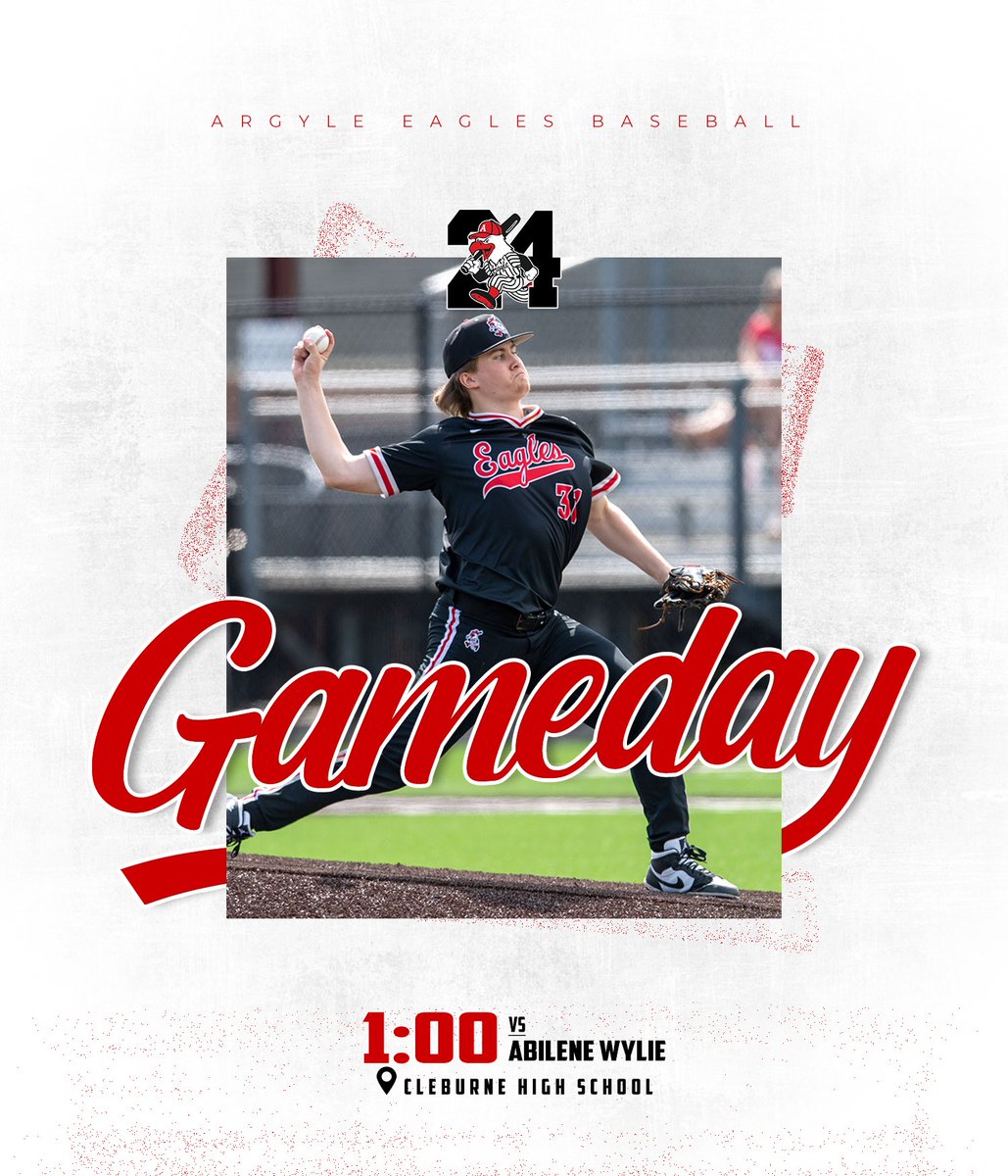 Argyle Baseball (@argyle_baseball) on Twitter photo ⚾️Gameday!
*Game 3 to start 30 min after game 2 if necessary
<a href="/ArgyleSports/">Argyle Eagles Booster Club</a> I <a href="/TheTalonNews/">The Talon News</a> I #The24
📻 meridix.com/event/250738
📷Steve Wohnoutka Sports Photography ⚾️Gameday!
*Game 3 to start 30 min after game 2 if necessary
<a href="/ArgyleSports/">Argyle Eagles Booster Club</a> I <a href="/TheTalonNews/">The Talon News</a> I #The24
📻 meridix.com/event/250738
📷Steve Wohnoutka Sports Photography