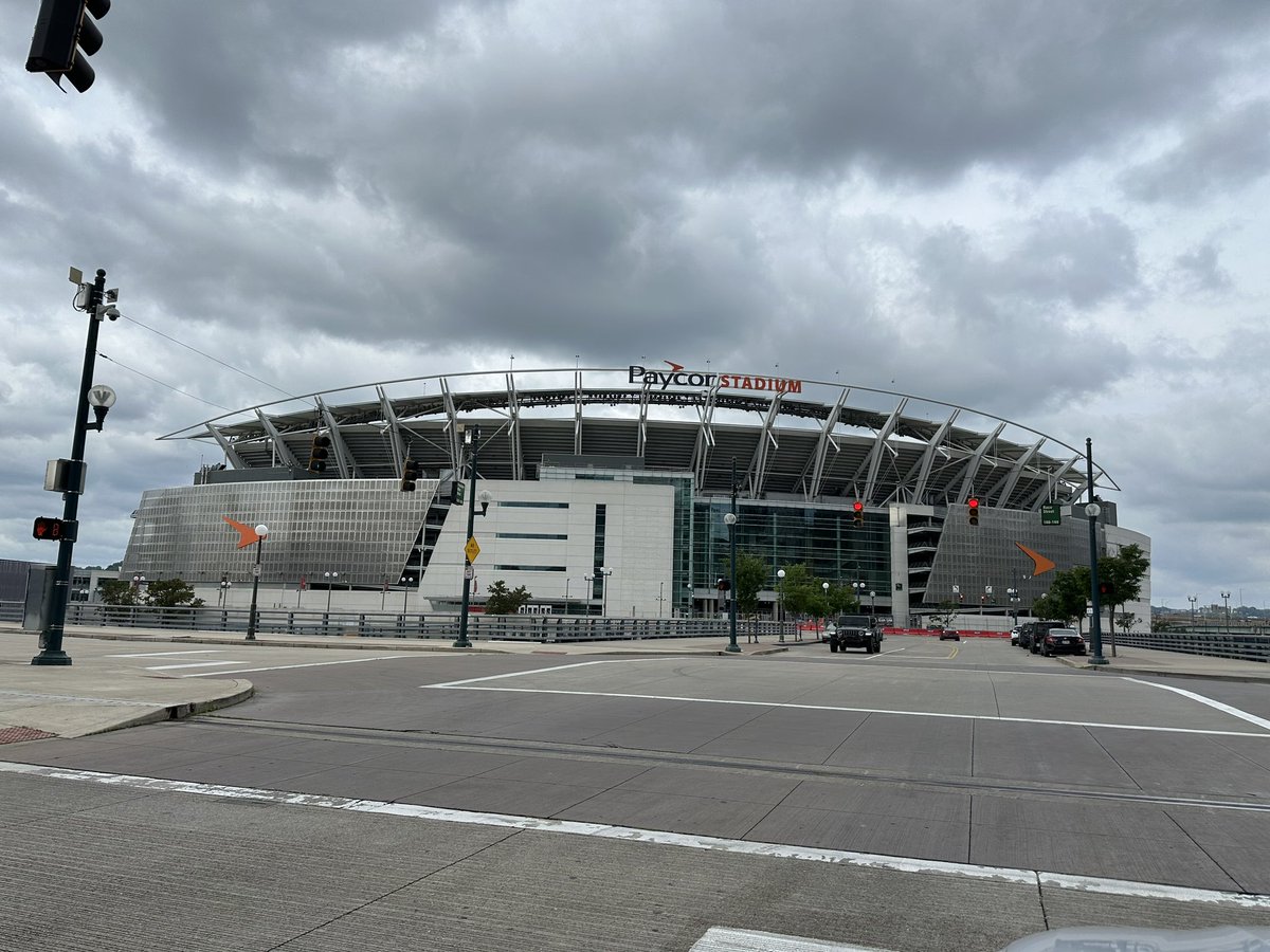 nflclub_usa's tweet photo. Welcome to the Jungle!
#Bengals
#ベンガルズ
#PaycorStadium
#ペイコースタジアム https://t.co/9vle11oLZf
