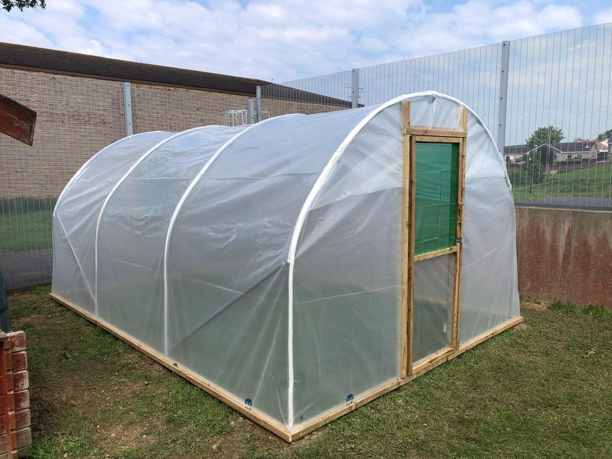 Our ‘Invergarven Family Garden’ polytunnel is now fully erect and looking marvellous! 😊Huge thanks to Mr Hastie and his team from D Horne Services Ltd., and to William Grant & Sons Distillers Ltd. What a wonderful community we are in! @southayrshire