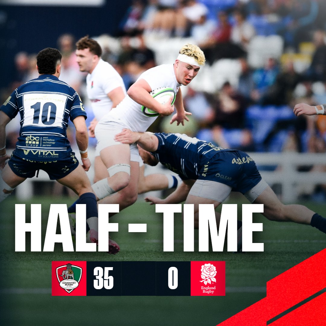England U20 Men trail at the break. Huge second half on the way. Watch the second half live on YouTube ⤵️ youtube.com/live/KxmfspnY4…