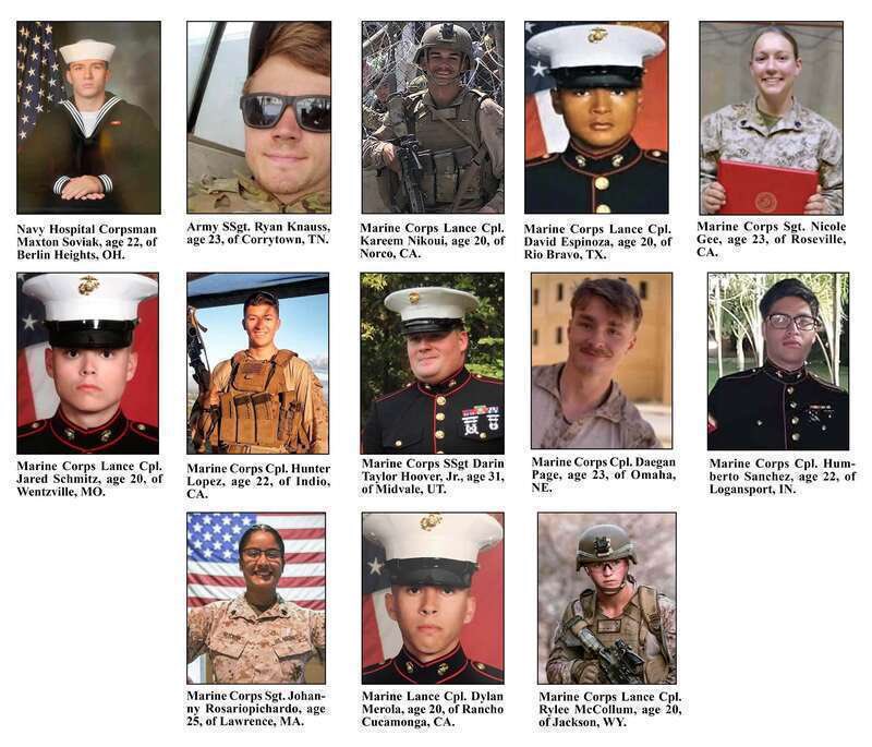 Biden’s spending Memorial Day weekend worshipping George Floyd I’m instead going going to be remembering the REAL heroes Like the 13 US Service Members killed during Biden’s Afghanistan withdrawal