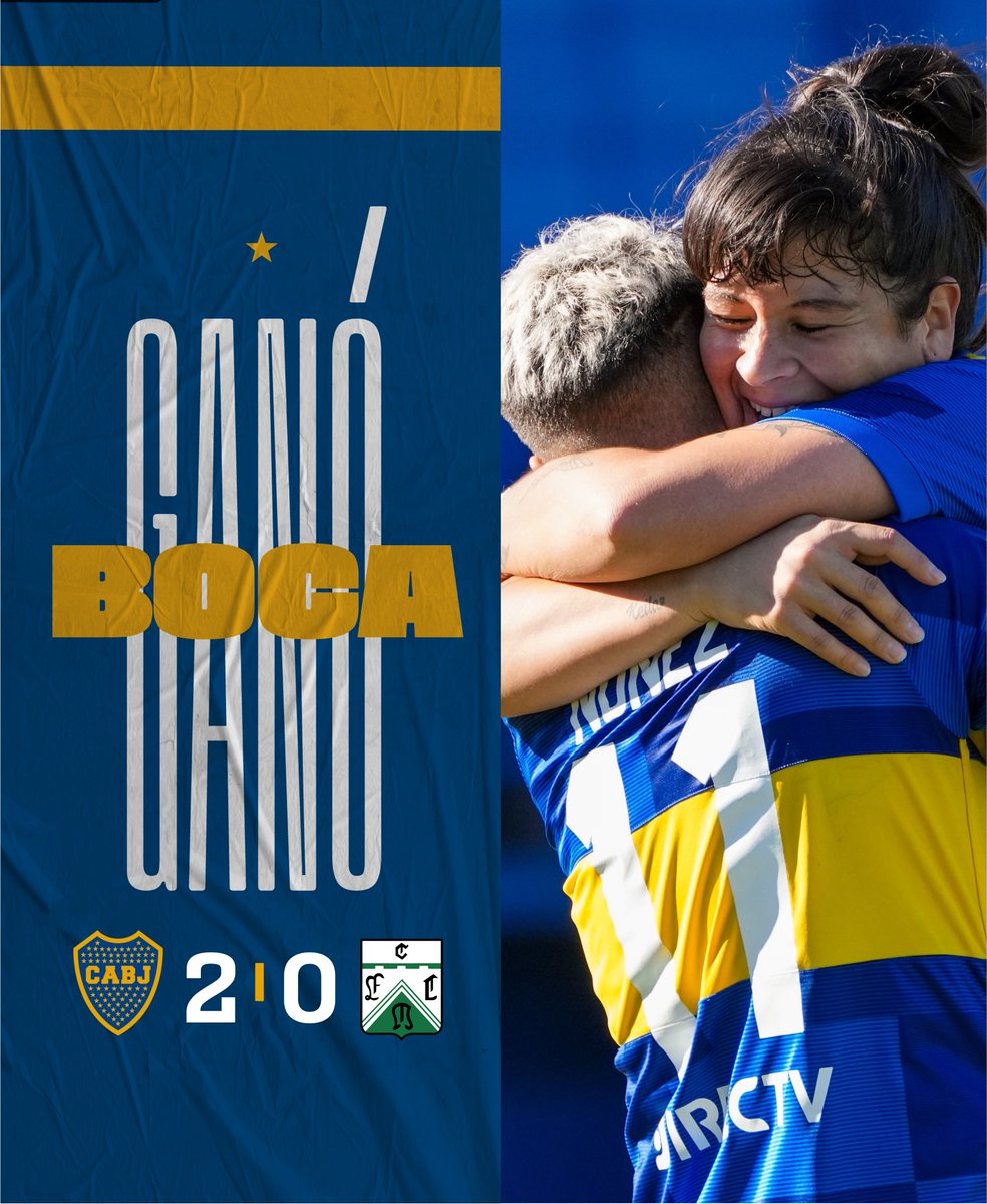🔚 ¡GANÓ 𝘽𝙊𝙊𝙊𝘾𝘼𝘼𝘼!

#Boca 2 - Ferro 0

☑ Goles: Nuñez y Preininger.

#VamosGladiadoras ⚔️
#DaleBoca 🔵🟡🔵