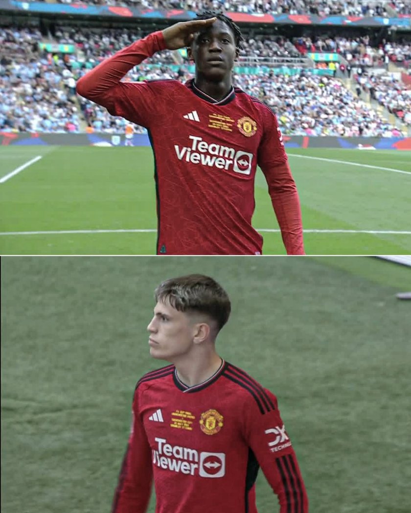 Against a team built on money, two youngsters have scored against them.

Football is not yet dead.