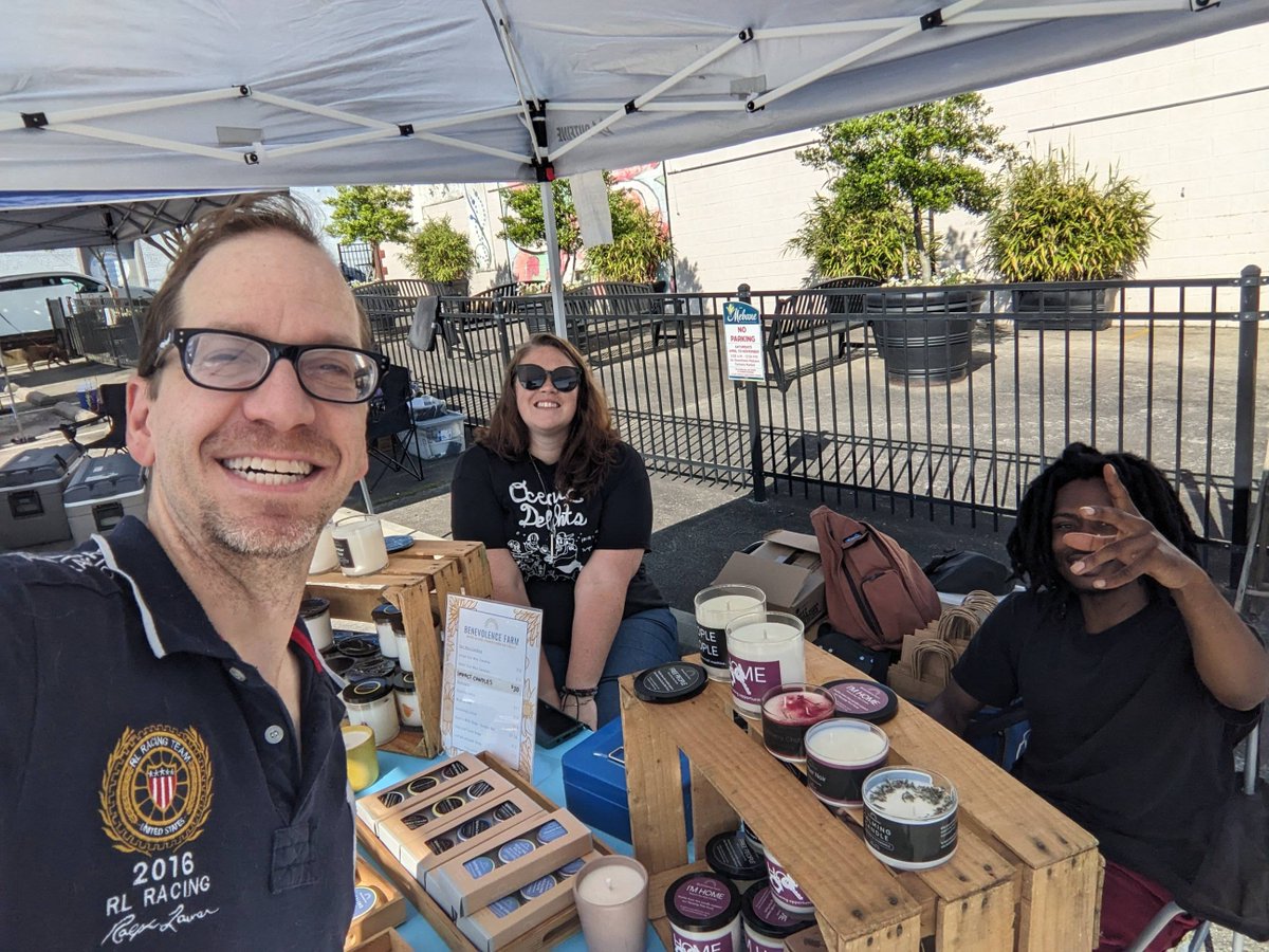 Another busy day at Downtown Mebane Farmers Market . New vender Lisa's with Love has a backstory you'll have to ask about ❤️. And it's always good seeing Shoe from Moon Dance Farm

Benevolence Farm has a great products that is helping reintegrate people back into the #community!