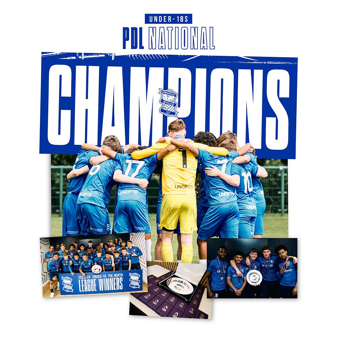 BLUES ARE U18 PROFESSIONAL DEVELOPMENT LEAGUE NATIONAL CHAMPIONS 🏆 🎉 👏