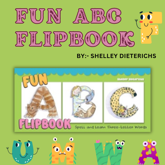 #AlphabetFun #Learning #ABCBook Explore the world of letters and words with Shelley Dieterichs' Fun ABC Flipbook. An educational treasure trove for young minds! #ShelleyDieterichs Buy Now : goodbuddynotes.com/product/fun-ab…