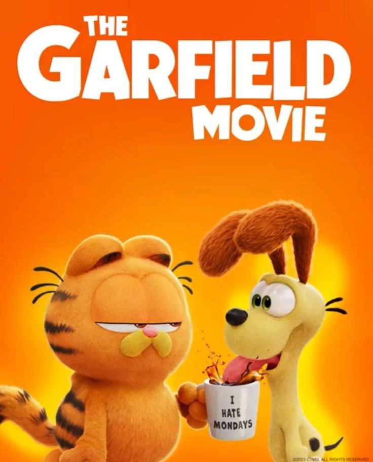 Just finished The Garfield Movie

Rating: 8.5/10

#thegarfieldmovie #garfield #odie #jonarbuckle #chrispratt #samuelljackson
