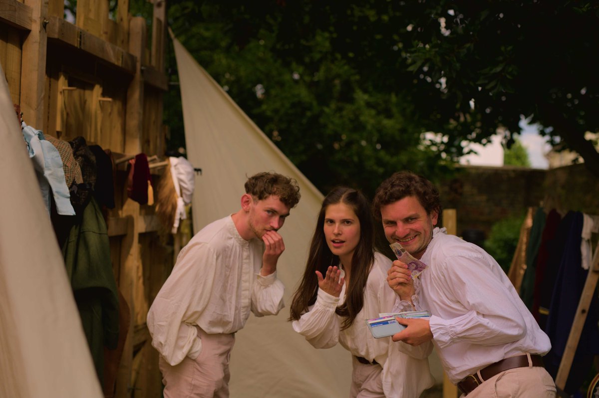 🎺 The fools are getting warmed up and ready ahead of their first show of the tour at the stunning <a href="/turveyhouse/">Turvey House</a>! 🎺 

This summer The Fools will perform, come rain come shine, in the great British outdoors at over 80 venues across the UK! 🌳 

🎟️ Tickets at the link in our bio!