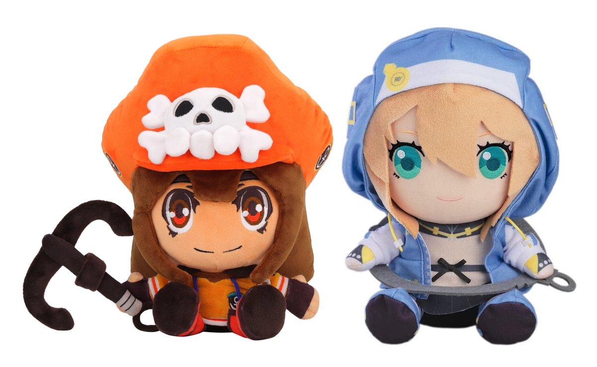 I thought Good Smile Company made Both May and bridget but apparently not...

#Mayburi #GuiltyGear #GuiltyGearStrive #May #Bridget #Makeship #GoodSmileCompany