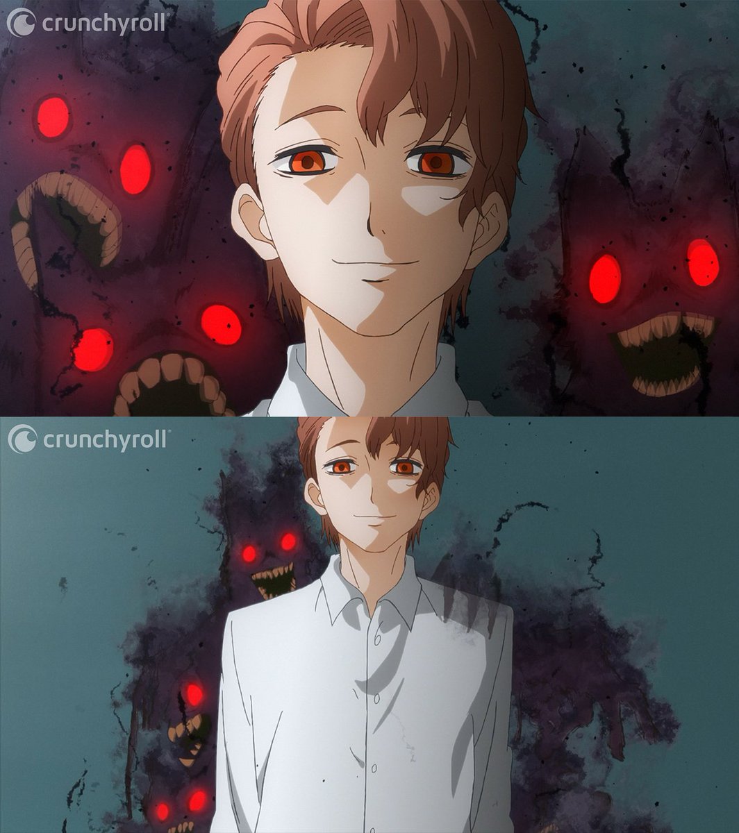 Crunchyroll's tweet photo. Miko's new teacher 😳 (via Mieruko-chan) https://t.co/ouDrmbcF9s
