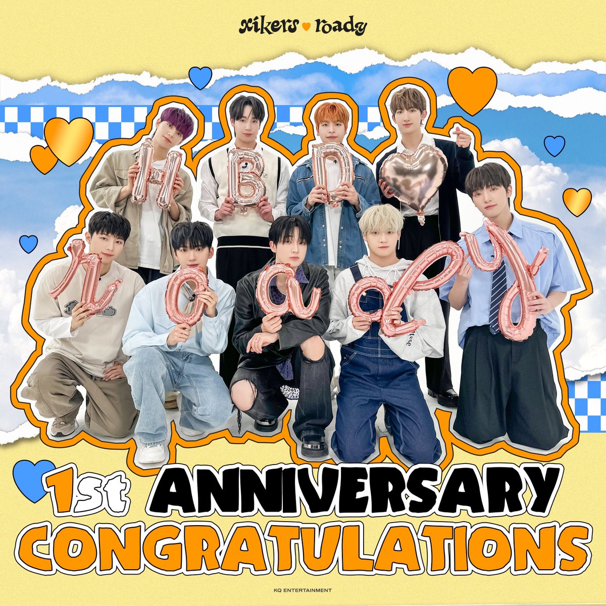 xikers_official's tweet photo. [🎂] road𝓨 1st Anniversary

🎊로디의 첫 번째 생일을 축하합니다🎊

#road𝓨_1st_Anniversary #xikers #싸이커스 https://t.co/OBk799Ri2a