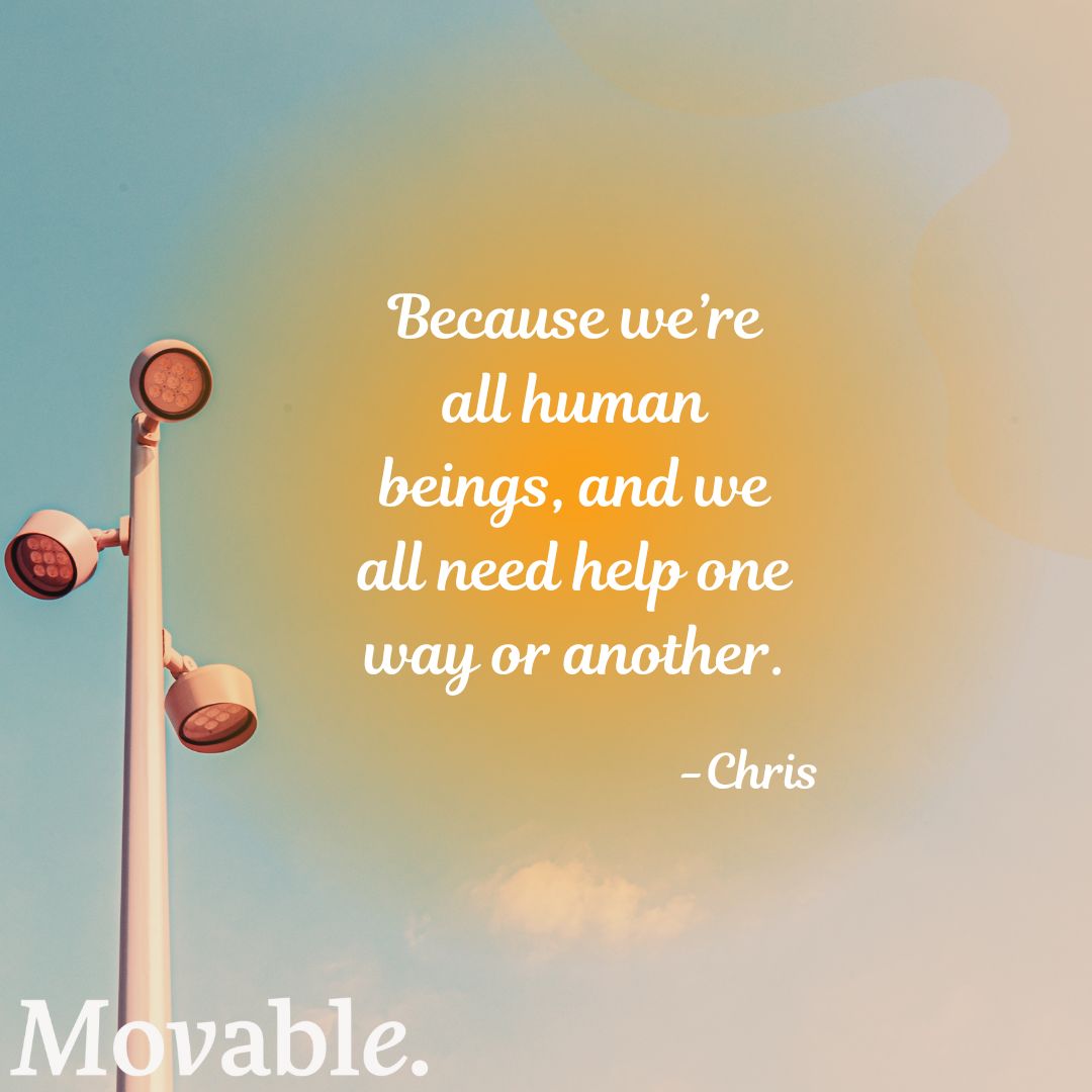 MovableP's tweet photo. Chris tells his story of substance use disorder on Movable. https://t.co/BQvdQreB0E https://t.co/JjrYDPgKWP