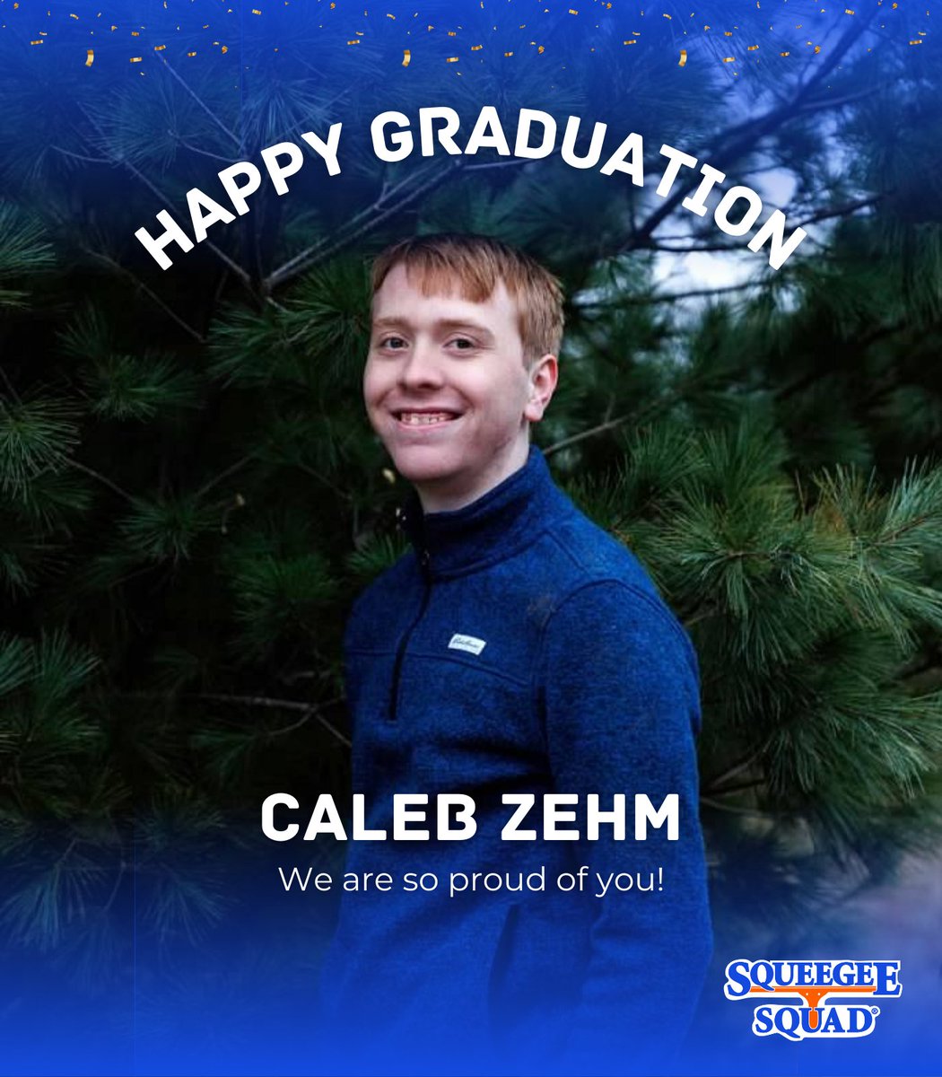 We're so proud of Caleb, Mel and Darcee's son, for graduating yesterday!🎓💫 The Squeegee Squad team is excited to celebrate this milestone with you. Congrats, Caleb! We hope you continue to achieve success in your life.🎉 
#Graduation2024 #ProudFamily #SqueegeeSquad