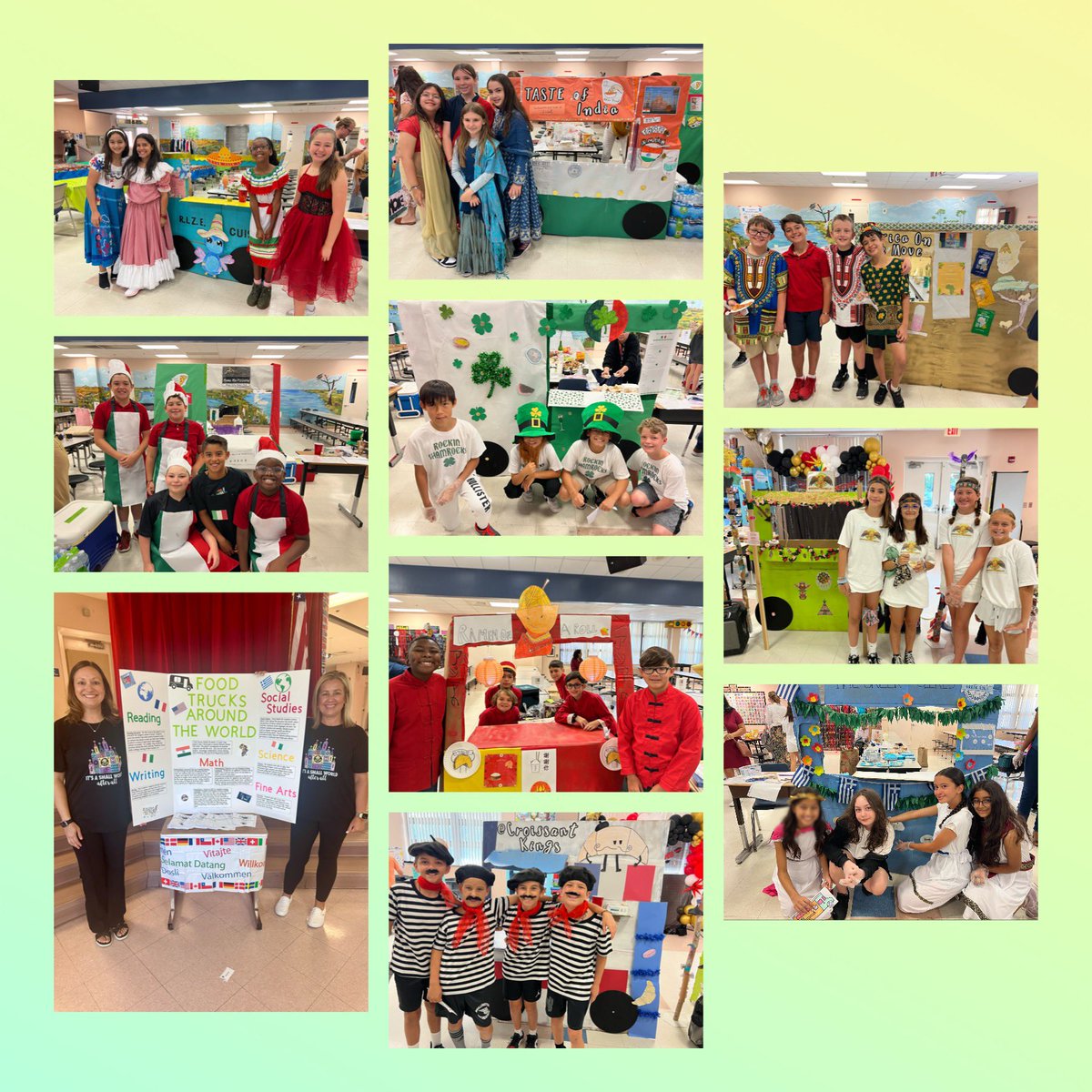 MrsSmallPBC's tweet photo. Watching our year-long “Food Trucks Around the World” project come to life was amazing! I have the most incredible teaching partner &amp; together we put together this special project that integrated all the subjects! We are so incredibly proud of our students! https://t.co/ir5Nzn71ja