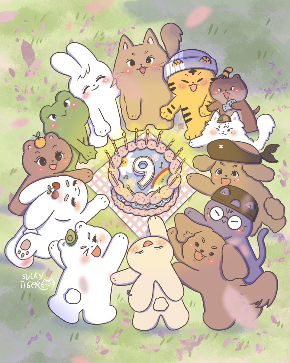 sulkytiger's tweet photo. 9 years with Seventeen🥹💎🎂
#세븐틴과_함께한청춘_벌써_9주년
#SVT_Shinin9_Diamonds
🩷🩵🩷🩵🩷🩵🩷🩵 https://t.co/LKVay9cAwJ